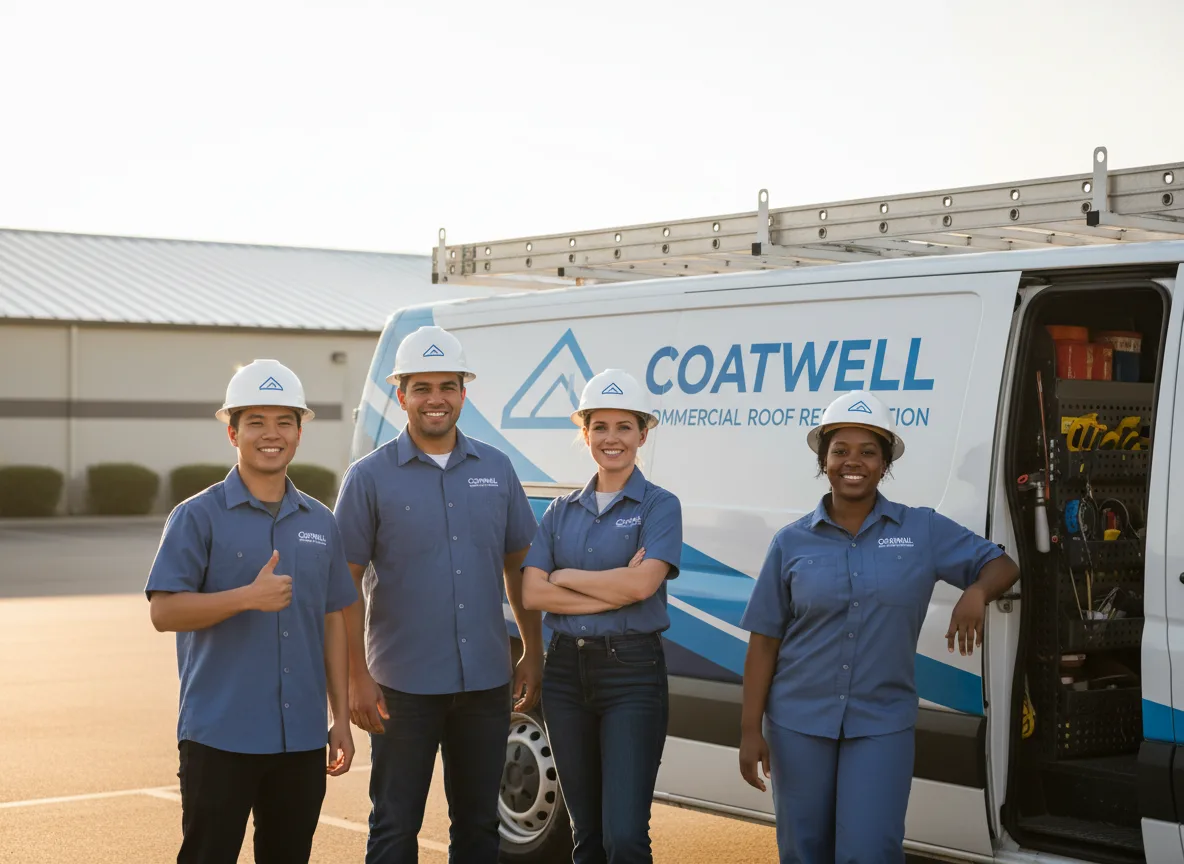 Commercial roof coating company in Cochrane, WI